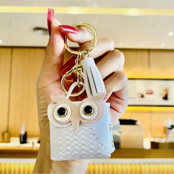 NWT Owl Keychain + coin purse - Picture 1 of 2